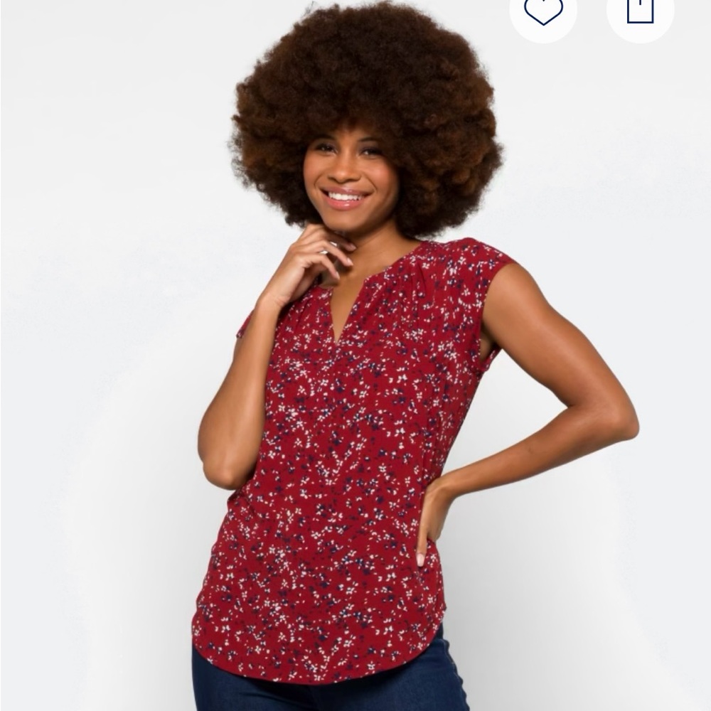 41 Hawthorn morey floral Blouse -Stitchfix